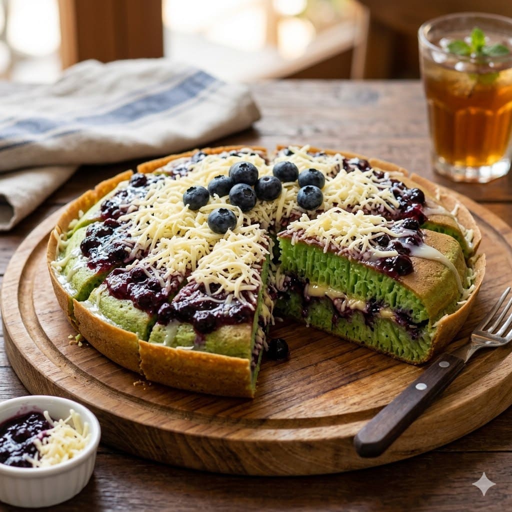 Blueberry Keju Large Martabak 999 Asli Bandung